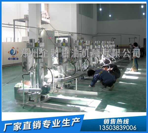 核桃榨油生產(chǎn)線