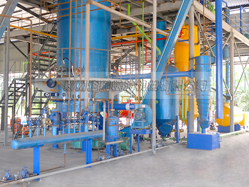 浸出設(shè)備安裝現(xiàn)場